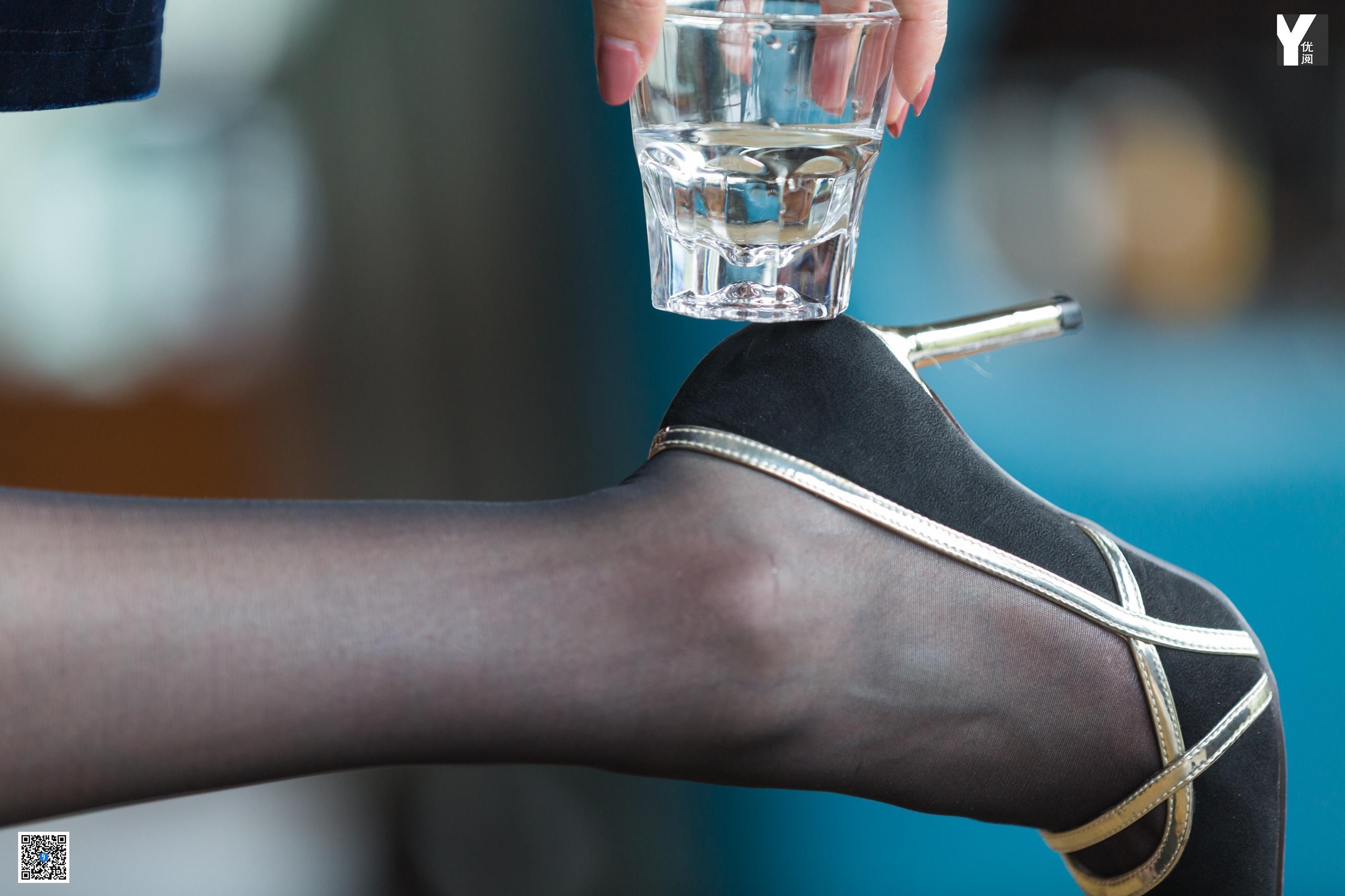 IESS异思趣向 - 模特：紫薇《神秘绒面旗袍》